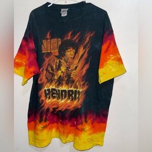 Vintage Rare Authentic Jimi Hendrix Tye Dye Tee